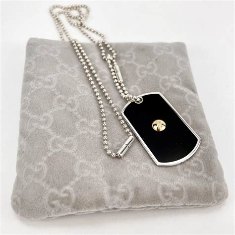 gucci dog tags for sale